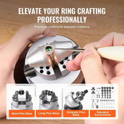 Load image into Gallery viewer, Amocart Ball Vise 3" 5" Engraving Setting Tool Standard Rotation Engraving Block Vise Attachment Jewelry Engraving Block Tools