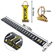 Load image into Gallery viewer, Amocart E-Track Tie-Down Rail, 4/6/16/28Pcs 4/6/16/28Ft Steel Rails w/ Standard 1" x 2.5" Slots, Compatible wwith O and D Rings