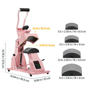 Load image into Gallery viewer, SucceBuy Hat Heat Press Machine with 2/4pcs Interchangeable Platens Precise Temperature and Time Control Hat Heat Press