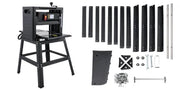 Charger l'image dans la visionneuse de galerie, Amocart Electric Planer 12.5/13 inch Thicknesser Wood Planer With Stand & Dust Exhaust 1800W 8000RPM for Woodworking Power Tool