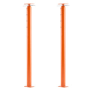 Load image into Gallery viewer, SucceBuy 2Pack 11200LBS House Floor Jacks 54-150in Height Adjustable Support Beam Basement Jack Post Pole for Leveling Temporary