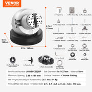 Load image into Gallery viewer, SucceBuy Ball Vise 3" 5" Engraving Setting Tool Standard Rotation Engraving Block Vise Attachment Jewelry Engraving Block Tools - AMOCART