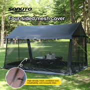 Load image into Gallery viewer, Sonuto 210D Automatic Camping Tent Large Instant Pop-up Family Tent Waterproof Anti-Mosquito Sun Shelter for Outdoor Beach Park