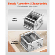 Load image into Gallery viewer, Amocart Meat Cutter Machine Blade 5/7mm Replacement Commercial Blade for Model 90 Food Slicer Stainless Steel for Boneless Meat
