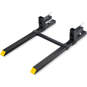 Load image into Gallery viewer, Amocart 43" Clamp on Pallet Forks 2000lbs Tractor Bucket Forks Heavy Duty Pallet Forks for Tractor Attachment Skid Steer