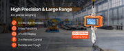 Bild in Galerie-Viewer laden, Amocart 1000kg/2000kg Digital Hanging Scale Portable with Remote Control Factory Crane Scale LCD Backlight Industrial Scales
