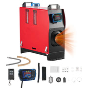 Load image into Gallery viewer, Amocart 8KW Diesel Air Heater DC12-24V Diesel Parking Heater with Remote Control, Pre-Heating Function, for RV, Truck, Camper