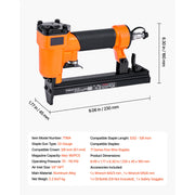 Load image into Gallery viewer, Amocart 22Gauge Pneumatic Staple Gun for 71Series Fine Wire Staples 9.1mm Crown 4-16mm Length 70-110PSI Air Staple Gun for Wood