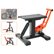 Load image into Gallery viewer, SucceBuy Motorcycle Jack Lift Stand 440lb Dirt Bike Lift Stand Hydraulic Lift Operation Adjustable Height Hoist Table for Repair