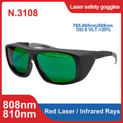 Load image into Gallery viewer, Laser Safety Glasses 190-2000nm 10600nm OD6 CO2 Laser Protection goggles 1064 532 200-2000nm IPL laser glasses Laser protection