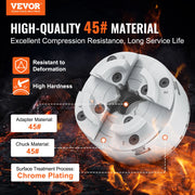 Load image into Gallery viewer, SucceBuy Metal Lathe Chuck 4-Jaw 2.75" or 3.75" Diameter Turning Machine Accessories Self-centering Tool for Precision Machining