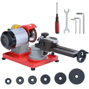 Load image into Gallery viewer, SucceBuy Circular Saw Blade Sharpener 370W Sharpening Machine 3600RPM Saw Blade 5Inch Wheel Rotary Mill Polisher Carbide Tipped - AMOCART