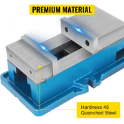 Bild in Galerie-Viewer laden, Amocart 5" Super-Lock Vise For NC/CNC Machines Bench Clamp Vise High Precision, CNC Lockdown Vise Drilling 125mm Width CNC 24KN
