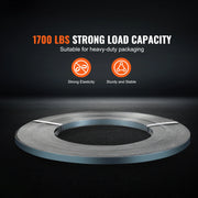 Bild in Galerie-Viewer laden, Amocart 300ft/1640ft Packaging Steel Strapping Roll Banding Pallet Strap Coil Portable Strong Banding Packing Metal Straps