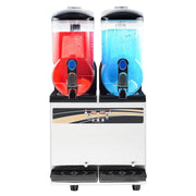 Load image into Gallery viewer, SucceBuy Commercial Frozen Drink Maker 15Lx2 Double Tank Slushy Machine 120Cups StainlessSteel Slushie Maker for Home Party Cafe
