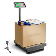 Load image into Gallery viewer, SucceBuy Computing Digital Platform Scale 660 lbs Load with LB/KG Tare Price Calculator Stainless Steel High-Definition Display