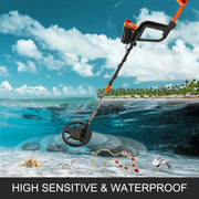 Load image into Gallery viewer, SucceBuy Metal Detector Waterproof Disc Underwater Underground High Accuracy Sensitive LCD Display Humanity for Adults Children