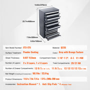 Load image into Gallery viewer, Amocart Steel Drill Dispenser Organizer Cabinet Storage Drill Bit Dispenser Cabinet Three-Drawer Drill Bit Organizer Cabinet