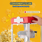 Bild in Galerie-Viewer laden, Amocart 4Oz Popcorn Maker Commercial Popcorn Machine Countertop Popcorn Maker Includes Tabletop Popcorn Maker 1.5 Gal per Batch