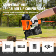 Load image into Gallery viewer, Amocart Coil Siding Nailer CN65 CN55 CN70 CN83 CN90 Pneumatic Siding Nail Gun Pallet Making Coil Nailer 70-120PSI Air Nailer