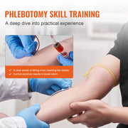 Load image into Gallery viewer, Amocart Phlebotomy Practice Kit IV Venipuncture Intravenous Training Kit w/ Carrying Bag Practice IV Skills for School Students