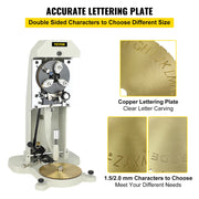Load image into Gallery viewer, SucceBuy Inside Ring Engraver Stamper w/Two Face Standard Letter Block Dial Plotter Gold Silver Jewelry Making Engraving Machine