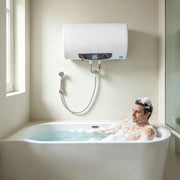 Load image into Gallery viewer, 110V 1500W Electric Water Heater, Digital Display Hot Water Storage Tank, Wall Mounted for Bathroom Kitchen, US Plug