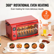 Load image into Gallery viewer, SucceBuy Shawarma Grill Machine 2 Strings of Barbecue Capacity Chicken Shawarma Cooker Machine for Restaurant Kitchen Parties - AMOCART