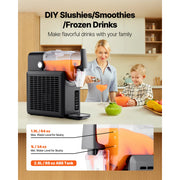Load image into Gallery viewer, SucceBuy Slushie Machine 2.6L/88oz No Ice Needed Slushy Machine Frozen Drink Maker with 5 Preset Programs Margarita Machine
