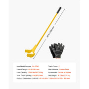 Load image into Gallery viewer, SucceBuy 2000lbs Pallet Buster Tool 41in Steel Handle Wrecking Pry Breaker Bar Deck Board Removal Tool for Flooring Drywall