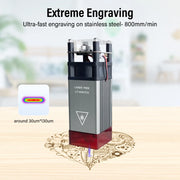 Load image into Gallery viewer, LASER TREE 4w 5W Laser Module 450nm Laser Head Blue Laser for Cnc Laser Engraving Cutting Machine WoodWorking DIY Tools