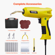Load image into Gallery viewer, Amocart Plastic Welding Kit 220W Plastic Welder Gun w/ 800/1200 PCS Hot Staples Professional Hot Staple Welding Gun for Repair