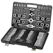 Load image into Gallery viewer, Tap and Die Set 40PCs 60PCs 80PCs 110/116PCs Metric SAE Standard Bearing Steel Taps and Dies Essential Threading Tool
