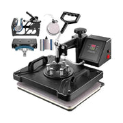 Bild in Galerie-Viewer laden, Amocart 5 6 8 in 1 Heat Press Machine T shirt Heat Transfer Printer Muntifunctional Sublimation Mug/Latte Mug/Hat/Plate/Bottle