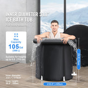 Load image into Gallery viewer, Amocart Ice Bath Tub Cold Water Therapy Plunge Tub for Athletes Portable Outdoor Ice Barrel Plunge Pool Inflatable Ice Bathtub