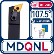 Load image into Gallery viewer, BB DNMG Insert MDPNN MDJNR MDQNR DNMG150404 External Lathe Turning Tool Holder Right Left Cutting Metal Steel 1616 2020 2525