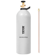 Load image into Gallery viewer, SucceBuy CO2 Tank 20 lbs New Aluminum Alloy Cylinder CO2 Air Tank with Light Spray Coating CGA320 Valve Purple Copper Siphon - AMOCART