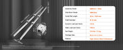 Charger l'image dans la visionneuse de galerie, Amocart 2PCS Linear Guide Rails SBR12 SBR16 SBR20 SBR25 800-2200mm & 4PCS UU Bearing Blocks Smooth Motion DIY Mills CNC Parts