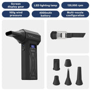 Load image into Gallery viewer, ZTEN Handheld 4nd Generation Violent Blower Brushless Motor 130,000 RPM Wind Speed 52m/s Duct Outdoor Powerful Air Blower