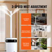 Bild in Galerie-Viewer laden, Amocart Humidifier for Home Large Room Commercial Humidifier for Whole House 16L Water Tank 12h Timer Auto Shut-Off Greenhouse