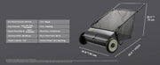 Load image into Gallery viewer, Amocart Tow Behind Lawn 21/26/44/50in Sweeper Large Capacity Heavy Duty Leaf Grass Collector with Adjustable Sweeping for Pick