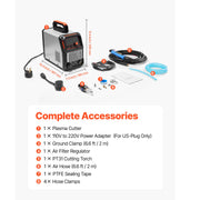 Load image into Gallery viewer, SucceBuy Plasma Cutter Plasma Cutting Machine Digital Display IGBT Inverter - Adjustable PA/PT Time for Home Repairs Workshops
