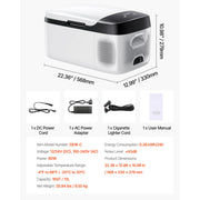Load image into Gallery viewer, SucceBuy 15L - 55L Car Refrigerator Mini Fridge Freezer Portable Compressor Cooler DC 110-240V Ice Box for Camping RV Travel