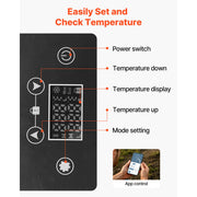 Charger l'image dans la visionneuse de galerie, Amocart 15L Small Fridge Portable Car Freezer 12V/24V Mini Refrigerator Compressor Cooler for RVs Traveling Camping Outdoor