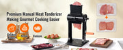 Charger l'image dans la visionneuse de galerie, Amocart Commercial Meat Tenderizer Heavy Duty Stainless Steel Meat Tenderizer Machine Quick and Easy Manual Operation Kitchen