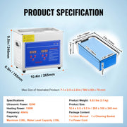 Load image into Gallery viewer, Amocart 1.3L 2L 3L 6L 10L 15L 22L 30L Ultrasonic Cleaner Lave-Dishes Portable Heated Washing Machine Ultrasound Home Appliances