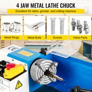 Load image into Gallery viewer, SucceBuy 4-Jaw Lathe Chuck K72-125 125 mm / K72-100 100 mm Reversible Jaw Metal Lathe Chuck Turning Machine Accessories - AMOCART