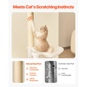 Bild in Galerie-Viewer laden, Amocart Large Cat Tree 68.9inch Tall Multi-level Cat Condo Furniture Activity Center with Cozy Perches Kitten House for Indoor