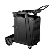 Load image into Gallery viewer, SucceBuy Welding Cart 2 Drawers Welder Cart Heavy Duty Welding Workbench with 360° Swivel Wheels Safety Chains for Mig Welder - AMOCART