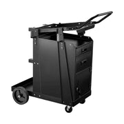 Load image into Gallery viewer, SucceBuy Welding Cart 2 Drawers Welder Cart Heavy Duty Welding Workbench with 360° Swivel Wheels Safety Chains for Mig Welder